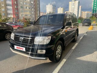 2006 Toyota Land Cruiser 100 Series Рестайлинг 2, чёрный, 2200000 рублей, вид 1