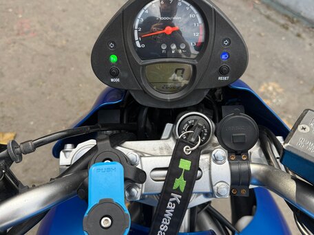 2008 Kawasaki ER-6N, синий, 370000 рублей, вид 5