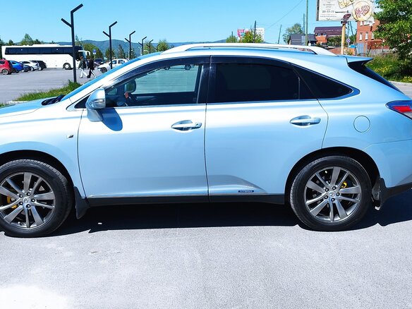 2010 Lexus RX 450h III, голубой, 2500000 рублей - вид 17