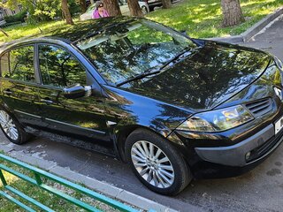 2008 Renault Megane II Рестайлинг, чёрный, 550055 рублей, вид 2