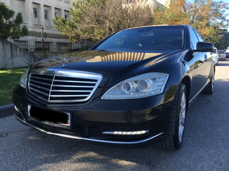 2011 Mercedes-Benz S-Класс 350 V (W221) Рестайлинг, чёрный, 1550000 рублей, вид 2