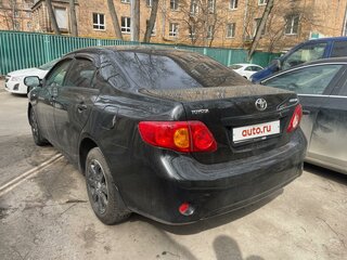 2007 Toyota Corolla AMT X (E140, E150), чёрный, 700000 рублей, вид 4