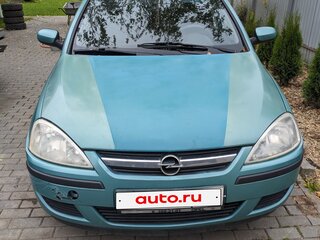 2004 Opel Corsa C Рестайлинг, зелёный, 350000 рублей, вид 1