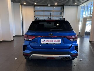 2021 Kia Rio X IV Рестайлинг, синий, 1695000 рублей, вид 4