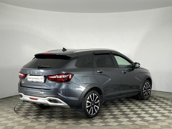 2024 Lada (ВАЗ) Vesta SW Cross I Рестайлинг (NG), серый - вид 4