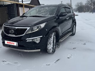 2012 Kia Sportage III, чёрный, 1350000 рублей, вид 1