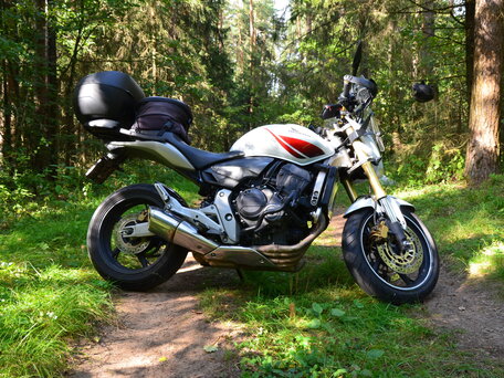 2007 Honda CB 600F Hornet, белый, 400000 рублей, вид 3