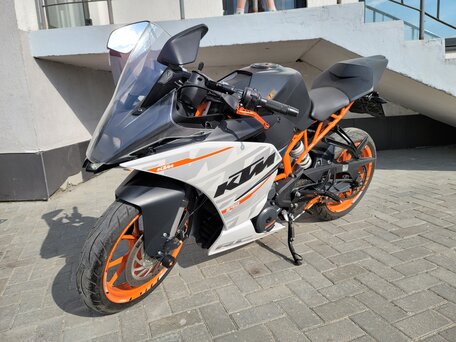 2014 KTM RC 390, оранжевый, 400000 рублей, вид 2
