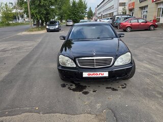 2002 Mercedes-Benz S-Класс 320 IV (W220), чёрный, 550000 рублей, вид 1