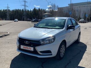 2020 Lada (ВАЗ) Vesta I, белый, 990000 рублей, вид 2