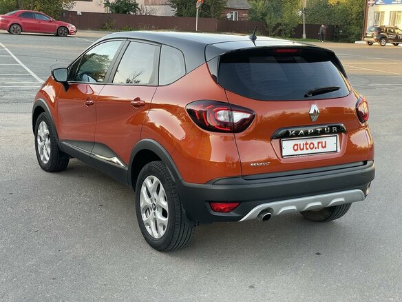2017 Renault Kaptur I, оранжевый, 1400000 рублей - вид 8