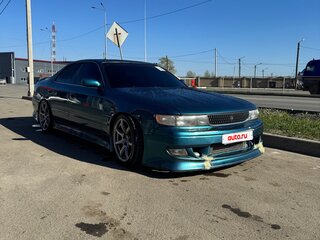 1996 Toyota Chaser V (X90) Рестайлинг, голубой, 1200000 рублей, вид 2
