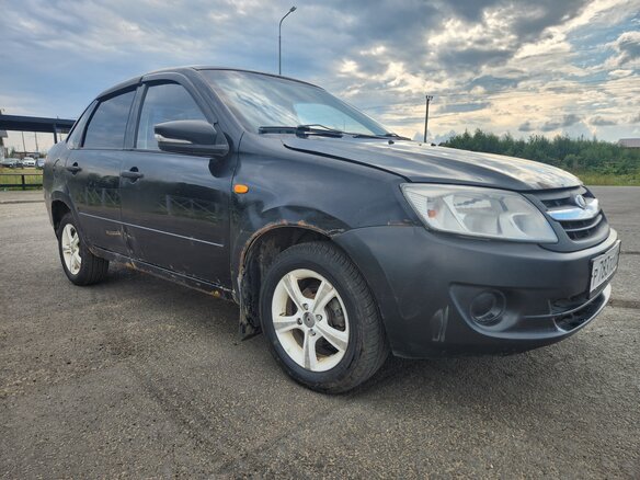 2012 Lada (ВАЗ) Granta I, синий, 220000 рублей - вид 2