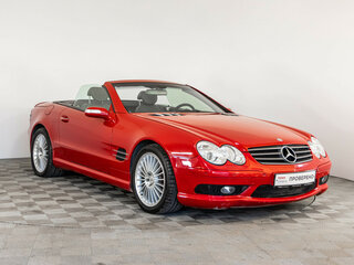 2004 Mercedes-Benz SL-Класс 350 V (R230), красный, 1980000 рублей, вид 3