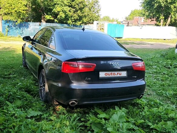 2013 Audi A6 IV (C7), чёрный, 1650000 рублей - вид 6
