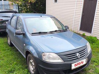 2011 Renault Logan I Рестайлинг, синий, 620000 рублей, вид 3
