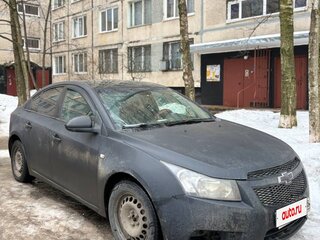 2010 Chevrolet Cruze I, чёрный, 350000 рублей, вид 3