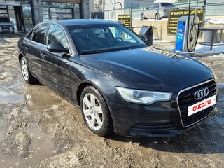 2013 Audi A6 IV (C7), чёрный, 1109000 рублей, вид 1