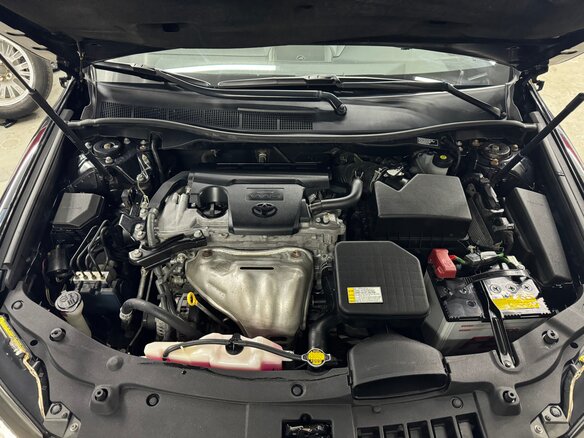 2015 Toyota Camry VII (XV50) Рестайлинг, чёрный - вид 19