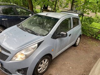 2011 Chevrolet Spark III, серый, 580000 рублей, вид 1
