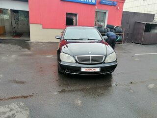 2003 Mercedes-Benz S-Класс 430 IV (W220) Рестайлинг, чёрный, 700000 рублей, вид 1