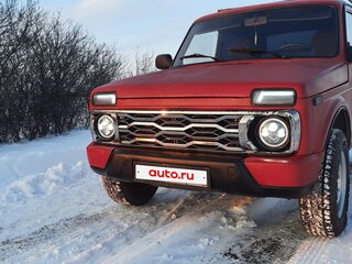 1996 Lada (ВАЗ) 2121 (4x4) I Рестайлинг, красный, 400000 рублей, вид 5