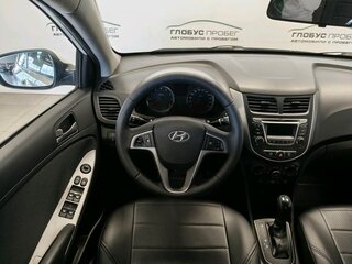 2014 Hyundai Solaris I Рестайлинг, белый, 975000 рублей, вид 5