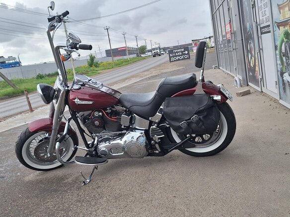 2001 Harley-Davidson Heritage, красный, 815000 рублей - вид 1