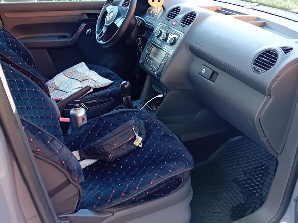 2013 Volkswagen Caddy III Рестайлинг, серый, 900000 рублей - вид 5