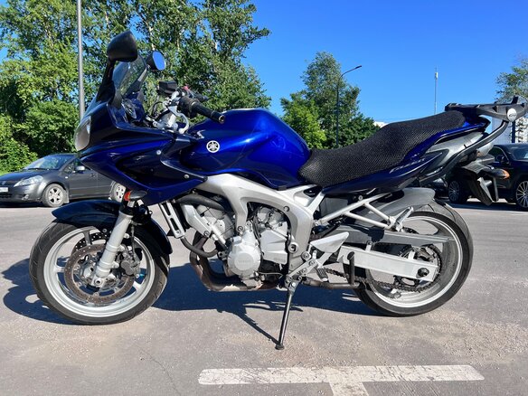 2004 Yamaha FZ6, синий, 480000 рублей - вид 7
