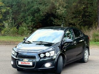 2012 Chevrolet Aveo II, чёрный, 780000 рублей, вид 1