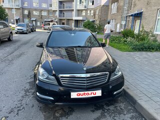 2013 Mercedes-Benz C-Класс 180 III (W204) Рестайлинг, чёрный, 1250000 рублей, вид 1