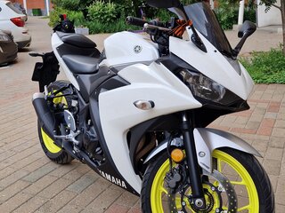 2018 Yamaha YZF-R3, белый, 510000 рублей, вид 1
