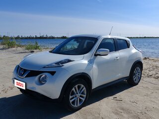 2017 Nissan Juke I Рестайлинг, белый, 1500000 рублей, вид 3