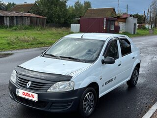 2013 Renault Logan I Рестайлинг, белый, 565000 рублей, вид 1