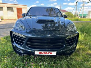 2010 Porsche Cayenne S II (958), синий, 3200000 рублей, вид 4