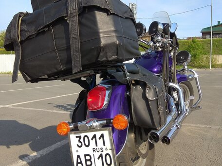 2004 Honda VT 1100, синий, 595000 рублей, вид 5