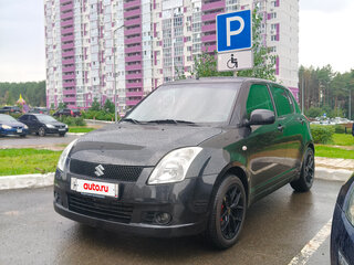 2009 Suzuki Swift III, чёрный, 630000 рублей, вид 1