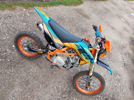 2022 Kayo Evolution YX140EM, оранжевый, 100000 рублей, вид 3