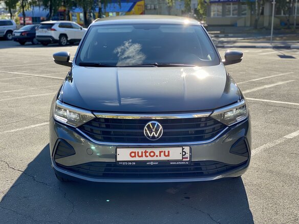 2020 Volkswagen Polo VI, серый - вид 1