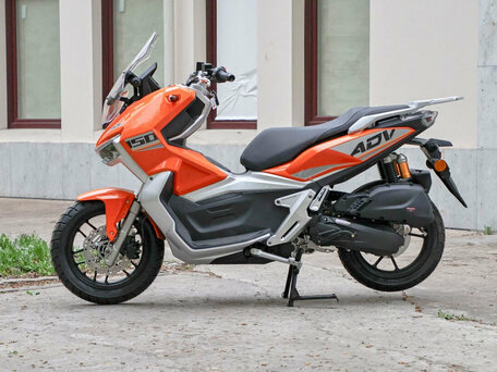 2023 Motoland T-MAX 150, оранжевый, 184350 рублей, вид 2