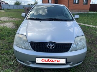 2003 Toyota Corolla IX (E120, E130), серебристый, 650000 рублей, вид 2