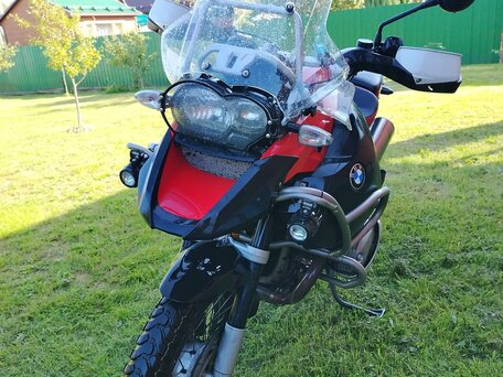 2008 BMW R 1200 GS Adventure, красный, 700000 рублей, вид 3