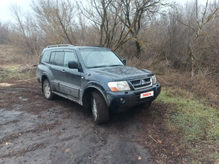 2005 Mitsubishi Pajero III Рестайлинг, синий, 1950000 рублей, вид 1