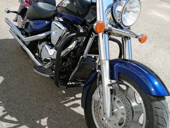 2000 Suzuki Intruder VL 1500 LC, синий, 600000 рублей - вид 5