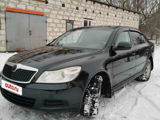 2008 Skoda Octavia II (A5) Рестайлинг, чёрный, 700000 рублей, вид 1