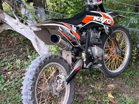 2022 Kayo T2 250 MX, красный, 120000 рублей, вид 2