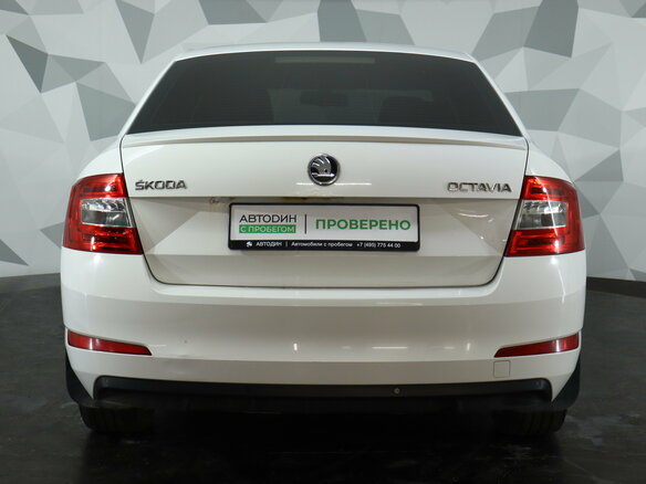 2014 Skoda Octavia III (A7), белый, 1249000 рублей - вид 5