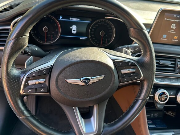 2019 Genesis G70 I, коричневый, 2625000 рублей - вид 19
