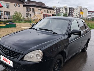 2010 Lada (ВАЗ) Priora I, чёрный, 290000 рублей, вид 1